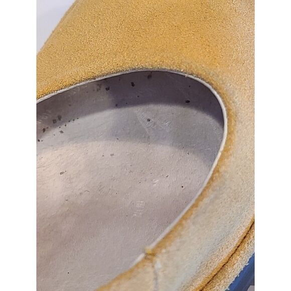 FLY LONDON | Yaffa 2.5"Wedges Sandals Yellow Suede Lace-up EU 38 / US7.5‐8 EUC - Picture 11 of 14